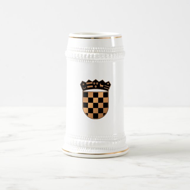 Croatia Beer Stein (Center)
