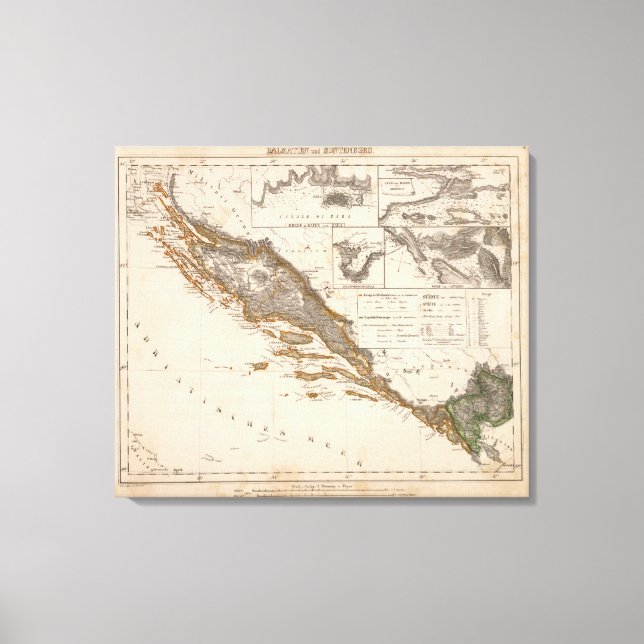 Croatia Canvas Print (Front)