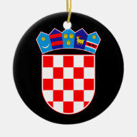 Croatia coat of arms bangle bracelet
