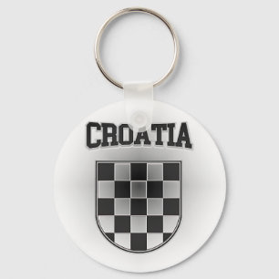 Croatia Coat of Arms Keychain