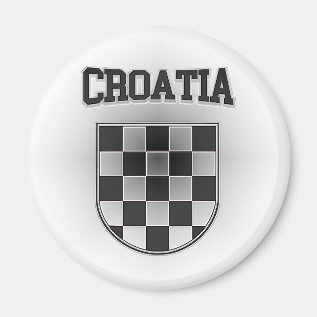 Croatia Coat of Arms Magnet (Front)