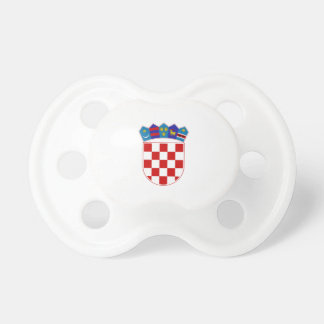 Croatia Coat of Arms Pacifier