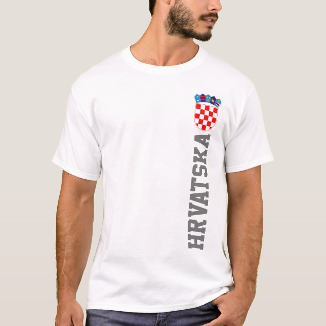 Croatia coat of arms T-Shirt (Front)