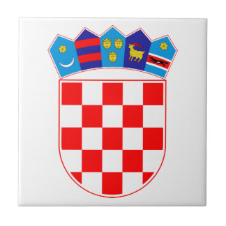 Croatia Coat Of Arms Tile