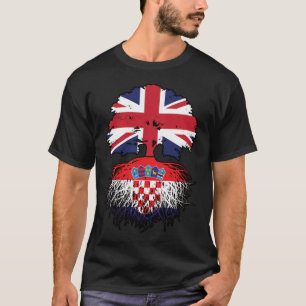 Croatia Croatian British UK United Kingdom Britain T-Shirt