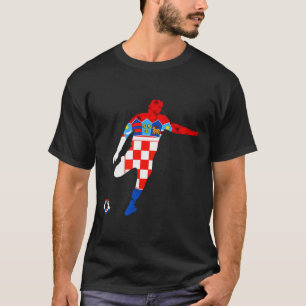 Croatia Croatian Roots Croatian Soccer Player Croa T-Shirt