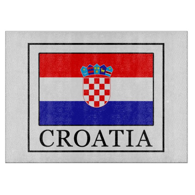 Croatia Cutting Board (Front)
