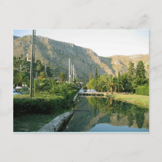 Croatia: Dubrovnik landscape postcard (Front)