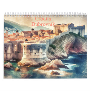 Croatia Dubrovnik, The Croatian journey Calendar