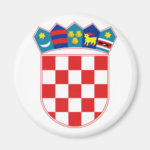 croatia emblem magnet
