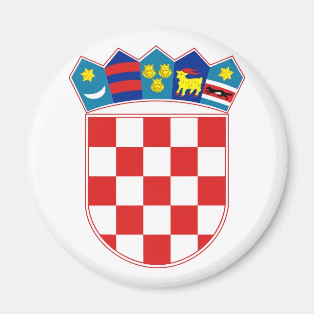croatia emblem magnet (Front)