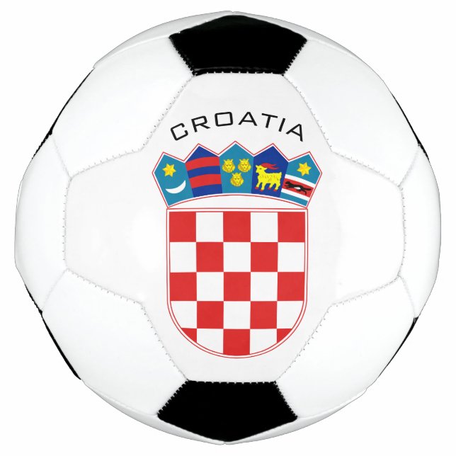 croatia emblem soccer ball (Front)