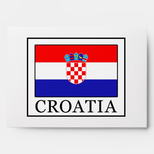 Croatia Envelopes (Front)