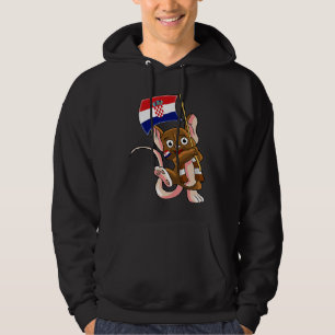 Croatia Fan Mouse Hoodie