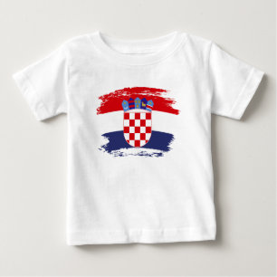 Croatia flag baby T-Shirt