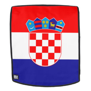 Croatia Flag Backpack