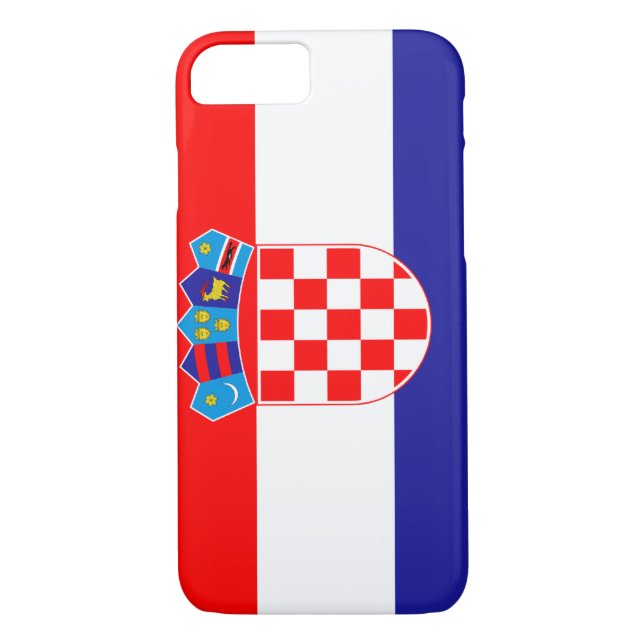 Croatia Flag Case-Mate iPhone Case (Back)