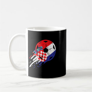 Croatia Flag Croatian Soccer Football Fan Men Wome Coffee Mug