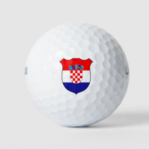 Croatia Flag Grand Patriotic Golf Balls
