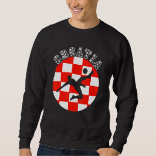 Croatia Flag Hrvatska Soccer Team Croatian Footbal Sweatshirt
