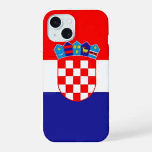 Croatia Flag iPhone 15 Case