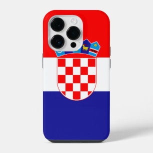 Croatia Flag iPhone 14 Pro Case