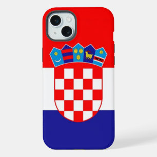 Croatia Flag iPhone 15 Plus Case