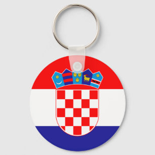 Croatia Flag Keychain