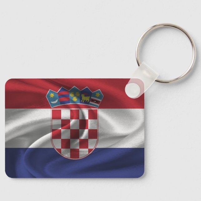 Croatia Flag Keychain (Front)