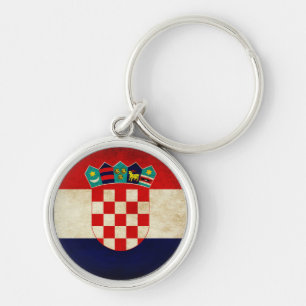 Croatia Flag Keychain