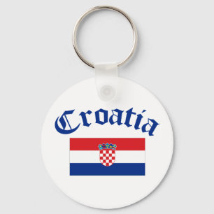 Croatia Flag Keychain