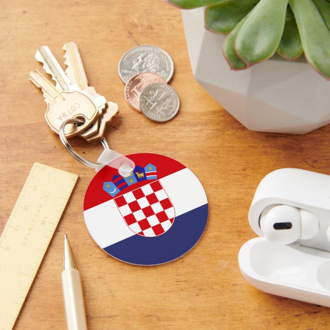 Croatia flag keychain (Desk)