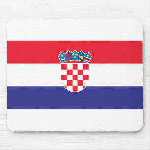 Croatia Flag Mouse Pad