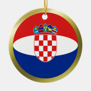 Croatia Flag Ornament