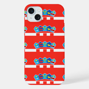 Croatia flag pattern iPhone 15 plus case