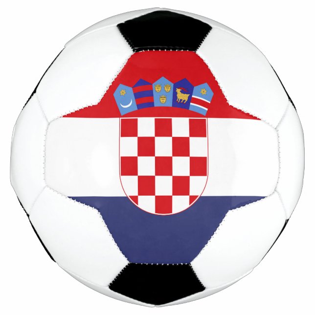 Croatia flag soccer ball (Front)