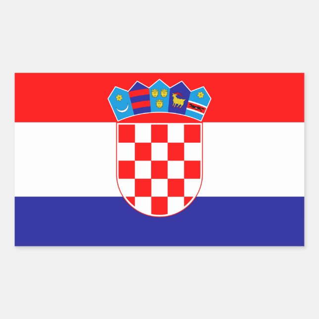 Croatia flag sticker (Front)