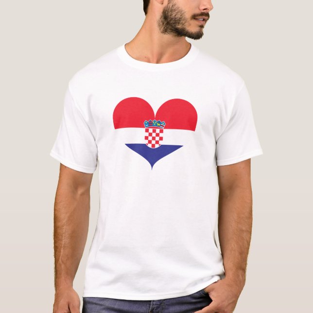 Croatia Flag T-Shirt (Front)