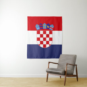 Croatia flag tapestry