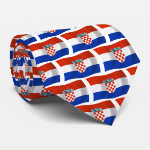 Croatia Flag Tie