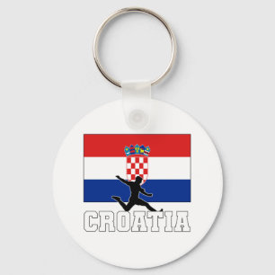 Croatia Football Soccer National Team Keychain