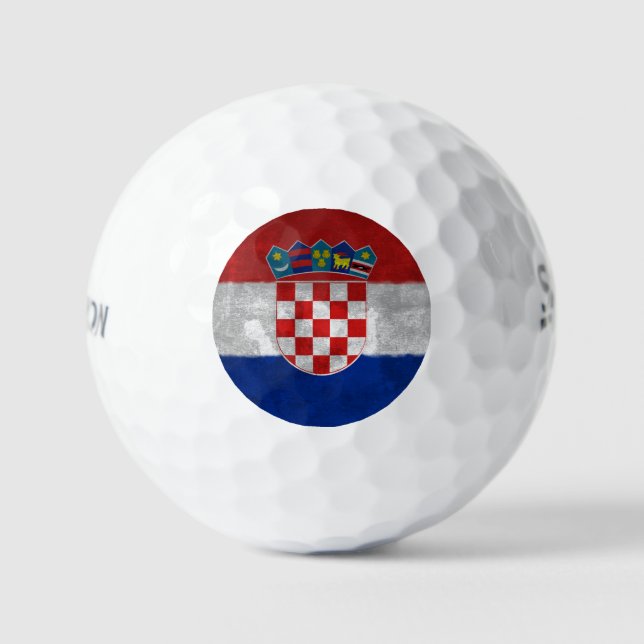 Croatia Golf Balls (Front)