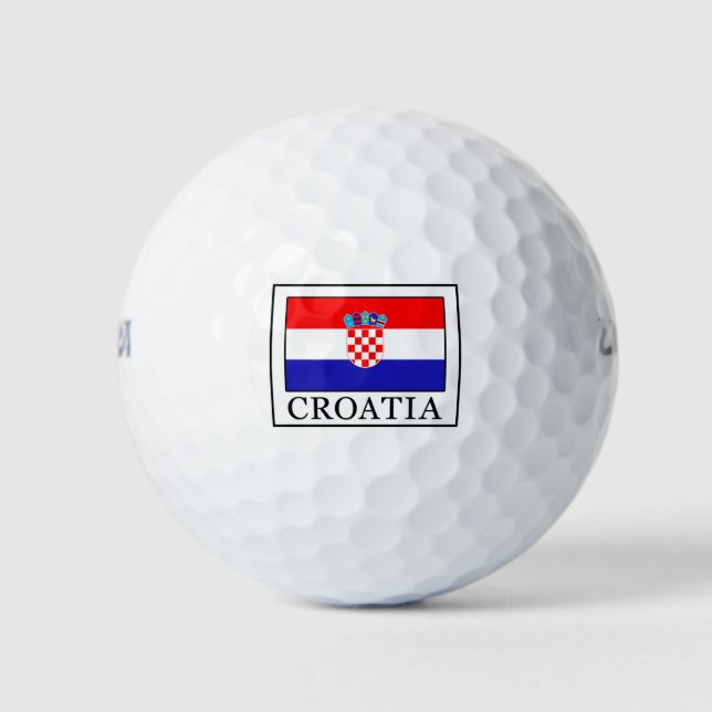 Croatia Golf Balls (Front)