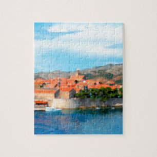 Croatia Harbour Jigsaw Puzzle