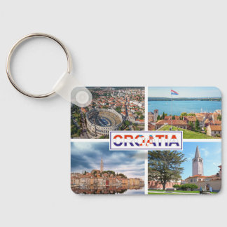 Croatia | Hrvatska | Adriatic Sea | Istria Keychain