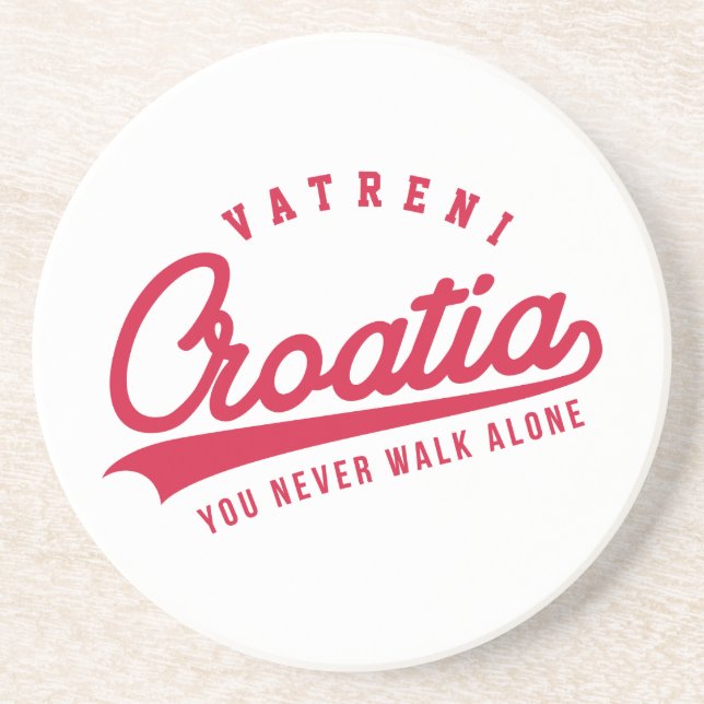 Croatia - Hrvatska - Croatia - Vatreni Coaster (Front)