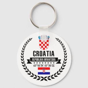 Croatia Keychain