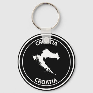 Croatia Keychain