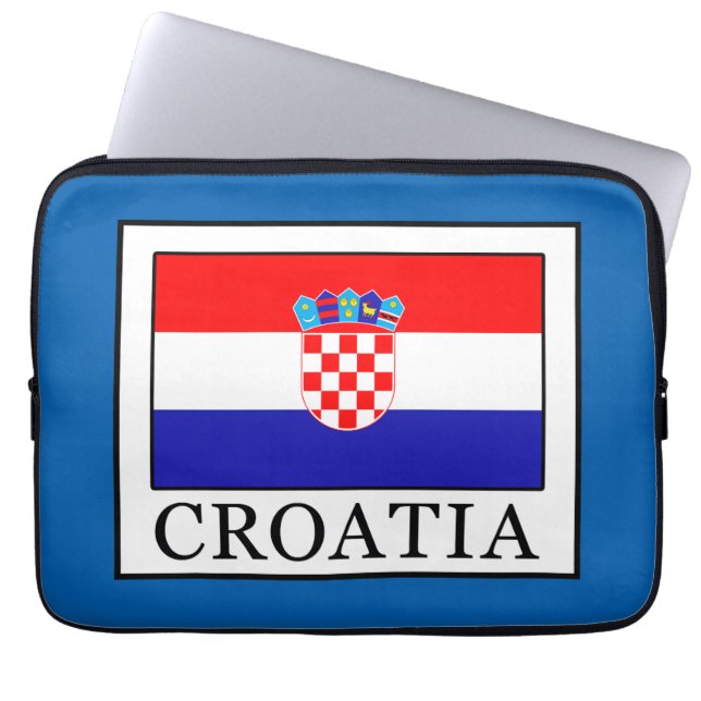 Croatia Laptop Sleeve (Front)