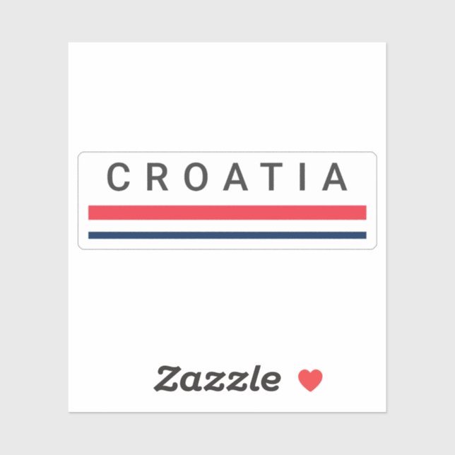 Croatia Lines (Sheet)